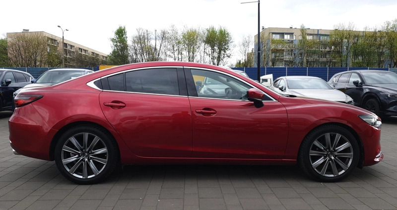 Mazda 6 cena 109900 przebieg: 92760, rok produkcji 2018 z Jeziorany małe 379